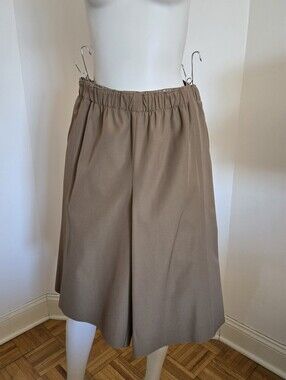 Brand New With Tags Tory Burch  Taupe Wool Shorts